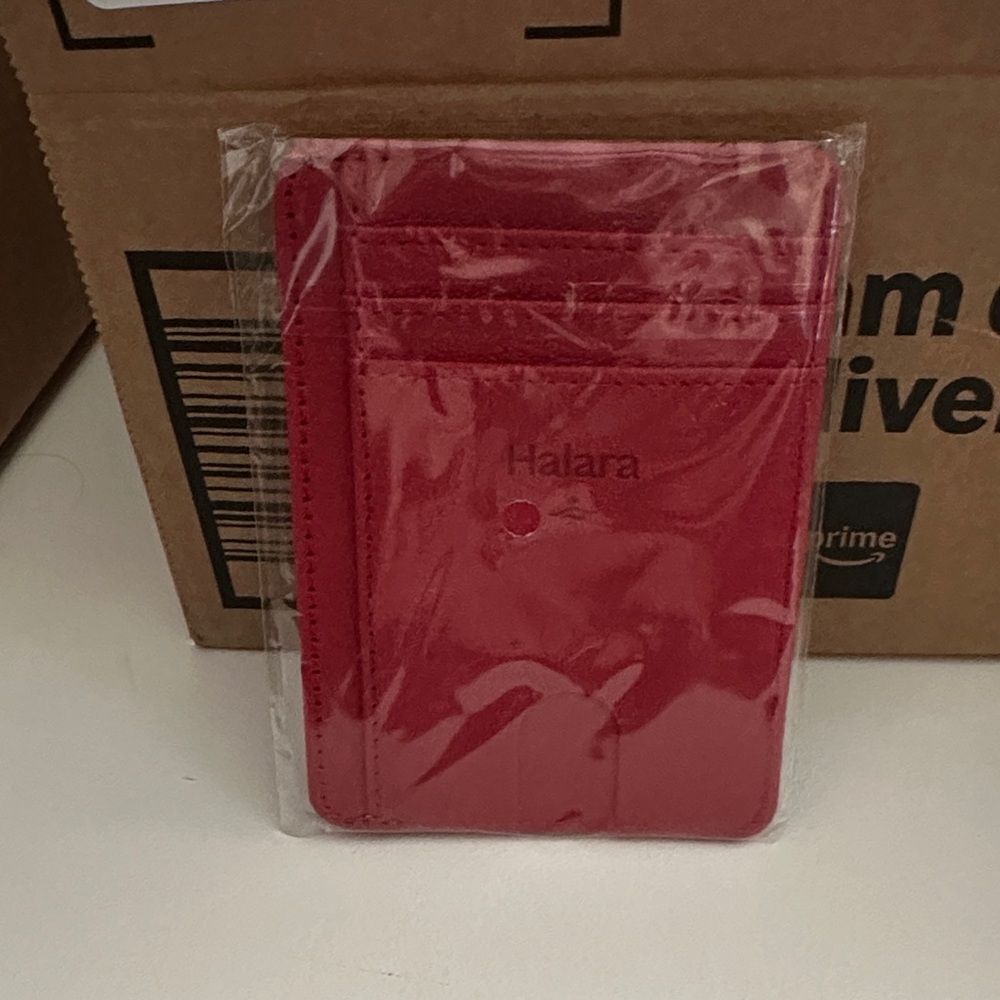 Halara red card holder